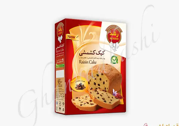 عکس کیک صبحانه کشمشی
