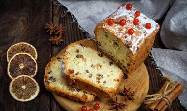 عکس کیک صبحانه کشمشی