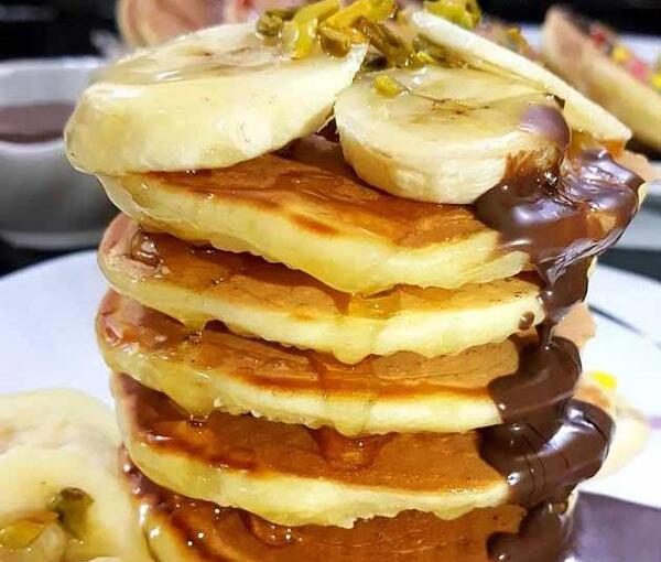 عکس پنکیک صبحانه