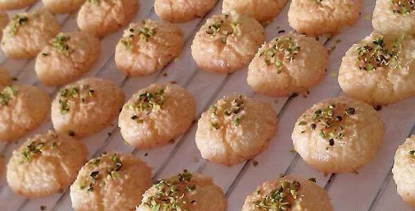 عکس کیک شیرینی نارگیلی