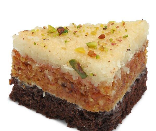 عکس کیک شیرینی نارگیلی