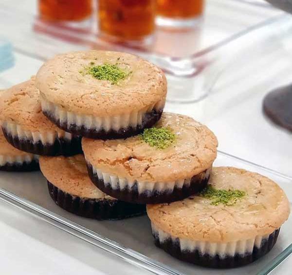 عکس کیک شیرینی نارگیلی