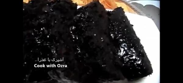 عکس طرز تهیه کیک خیس شکلاتی