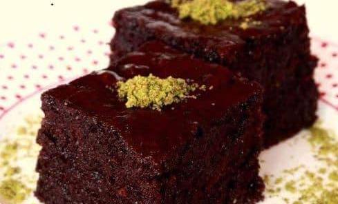 عکس طرز تهیه کیک خیس شکلاتی