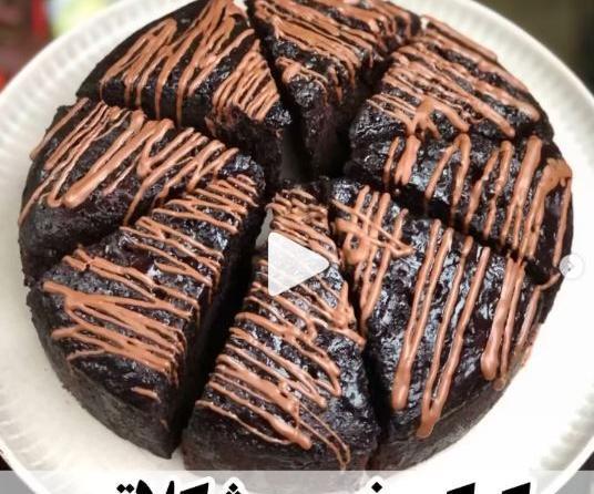 عکس طرز تهیه کیک خیس شکلاتی