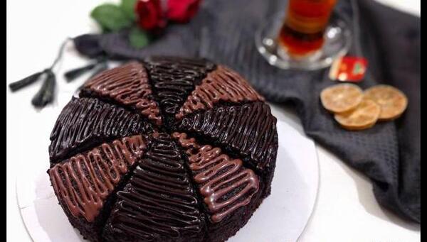عکس طرز تهیه کیک خیس شکلاتی