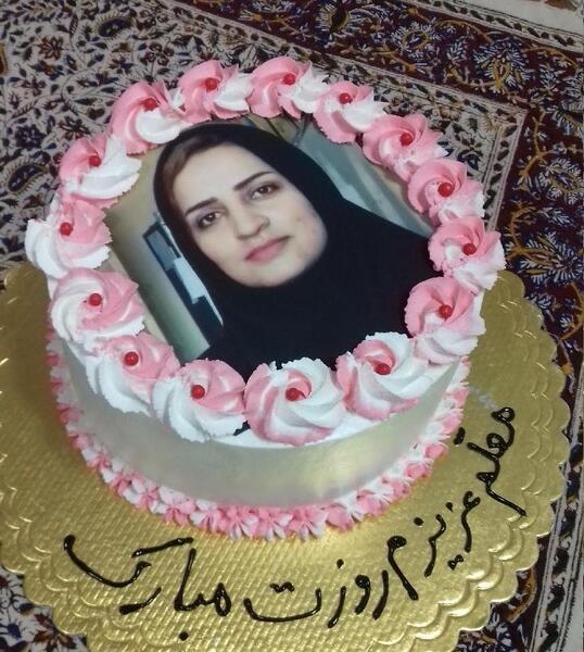 عکس کیک ساده و شیک برای روز معلم