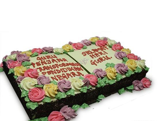 عکس کیک ساده و شیک برای روز معلم