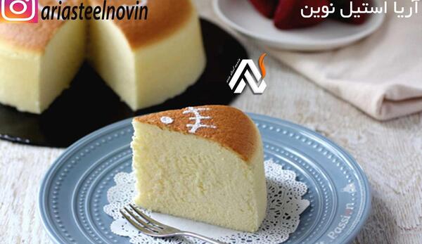 عکس چیز کیک ژاپنی