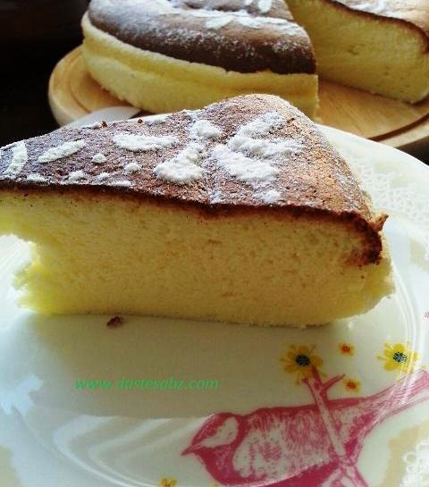 عکس چیز کیک ژاپنی