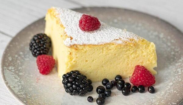 عکس چیز کیک ژاپنی