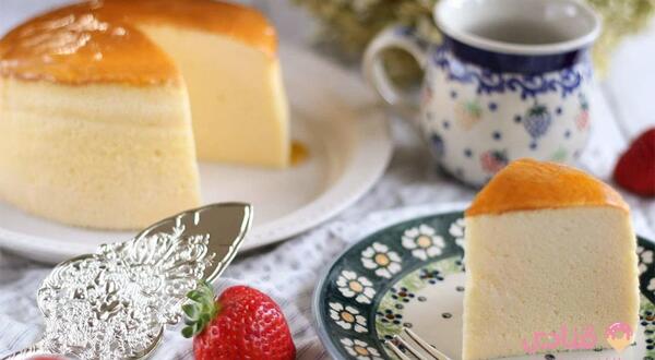 عکس چیز کیک ژاپنی