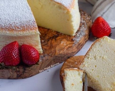 عکس چیز کیک ژاپنی
