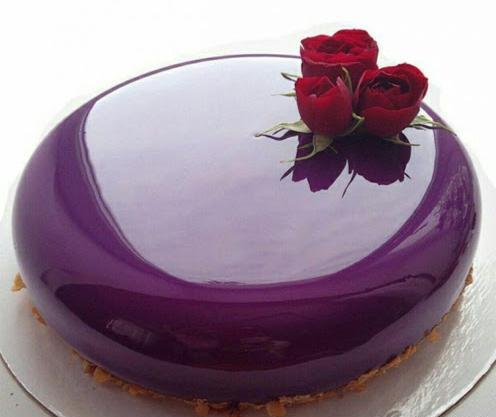 عکس کیک با روکش ژله