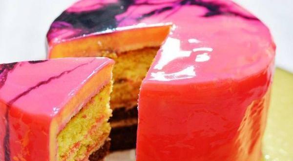 عکس کیک با روکش ژله