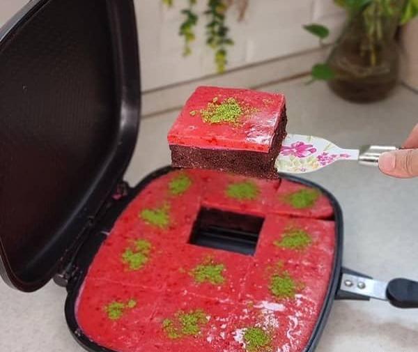 عکس کیک با روکش ژله