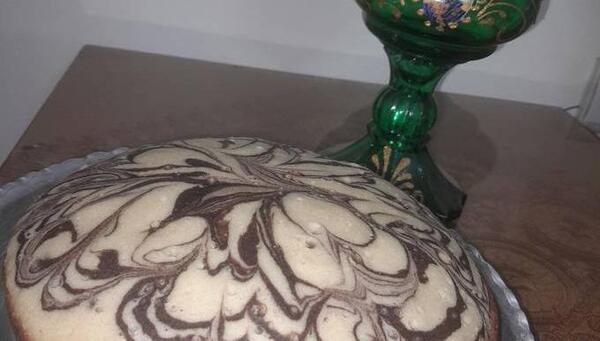 عکس تزیین کیک زبرا