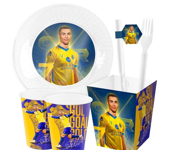 عکس کیک رونالدو در النصر