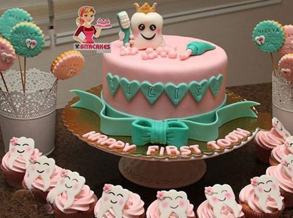 عکس کیک آش دندونی پسرانه