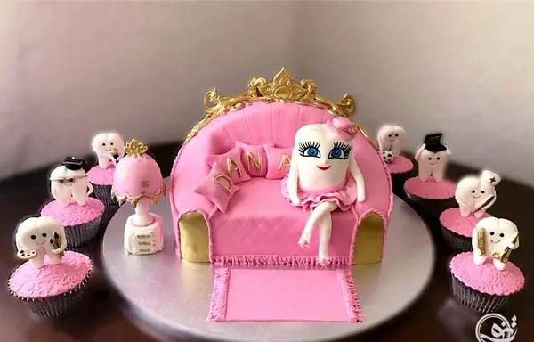 عکس کیک آش دندونی پسرانه