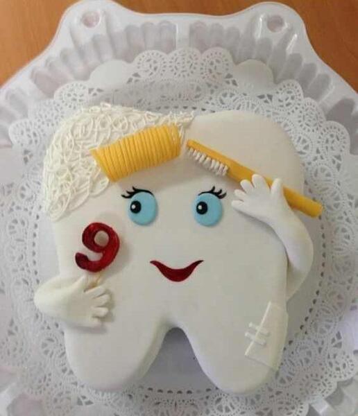 عکس کیک دندونی ساده