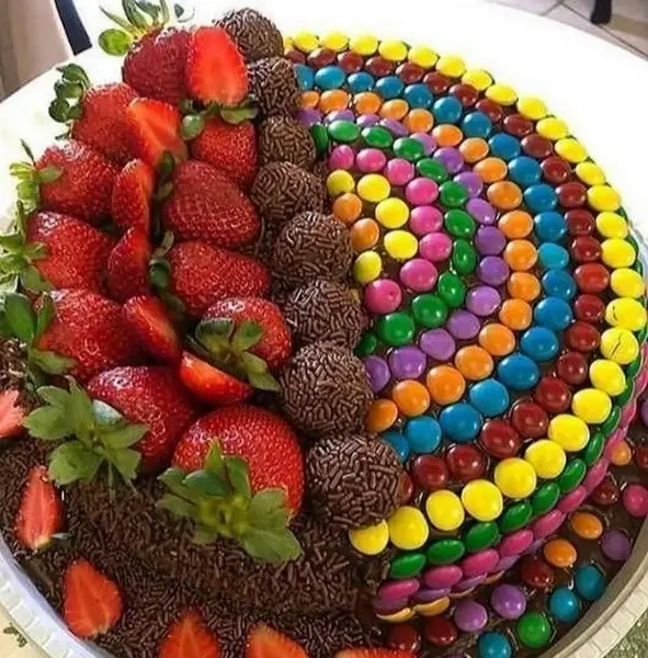 عکس کیک خانگی شیک