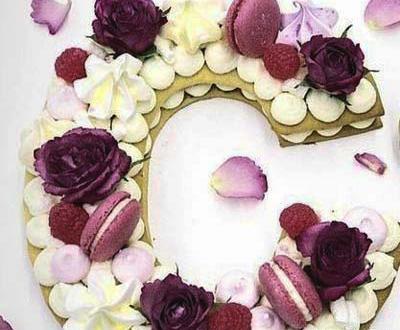 عکس کیک تولد حروف