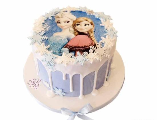 عکس کیک آنا السا ای