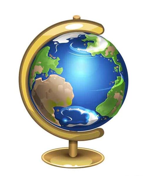 عکس کارتونی کره ی زمین