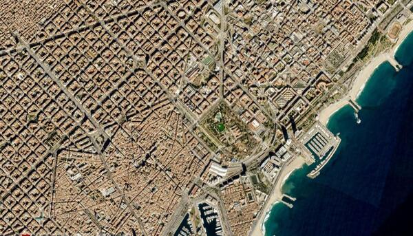 عکس هوایی کره ی زمین