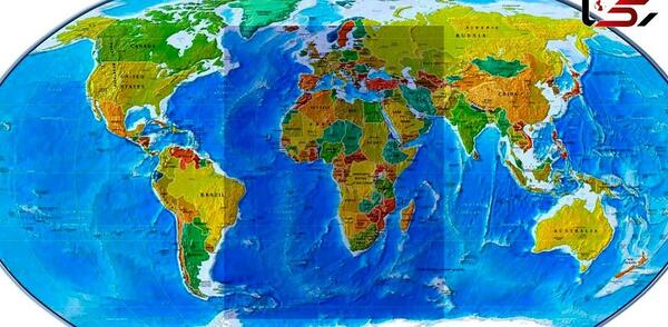 عکس های نقشه کره زمین