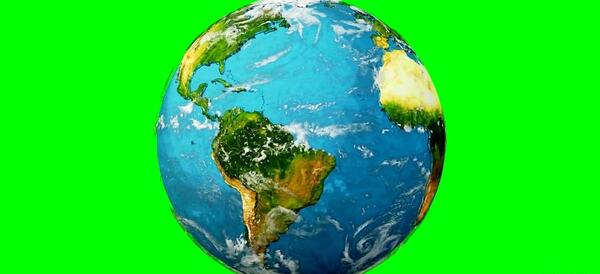 عکس متحرک از کره زمین