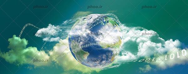 عکس متحرک از کره زمین