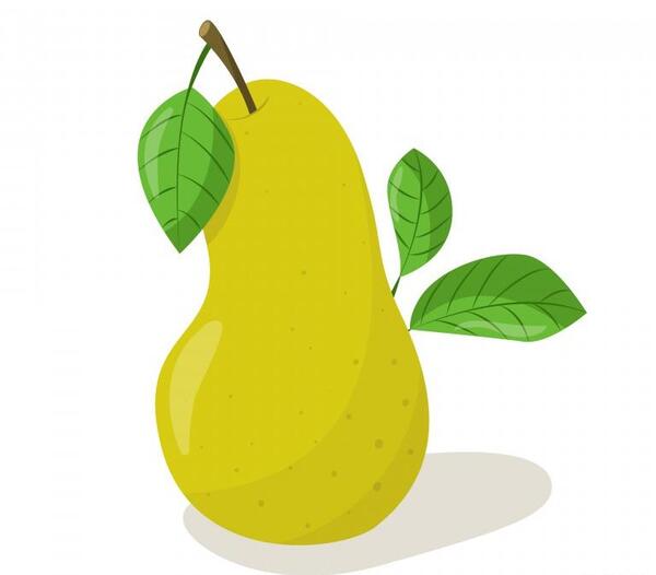 عکس کارتونی گلابی