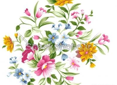 عکس کارتونی گل فروش