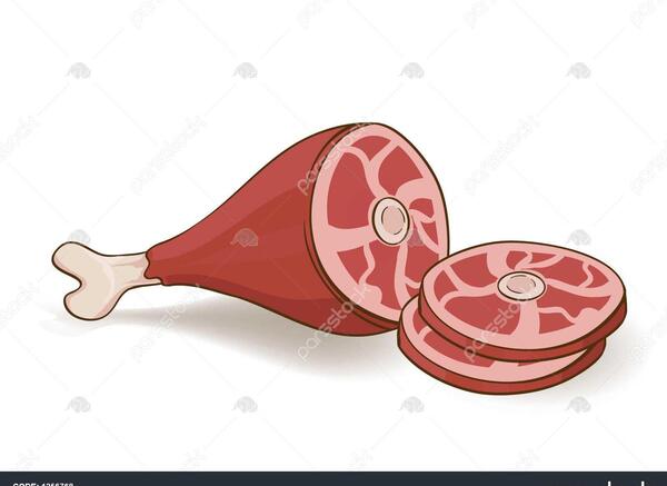 عکس کارتونی گوشت