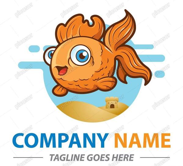 عکس کارتونی ماهی قرمز