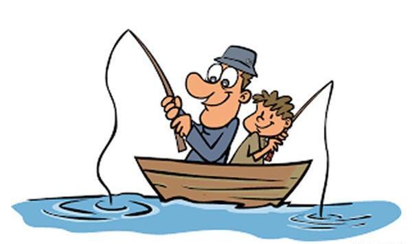 عکس کارتونی ماهیگیری