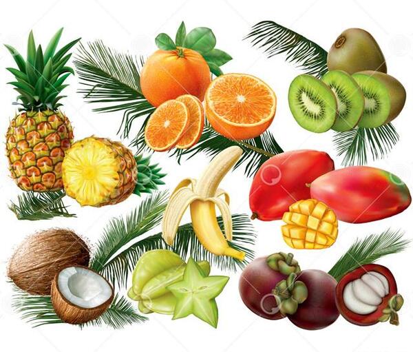 عکس میوه های کارتونی