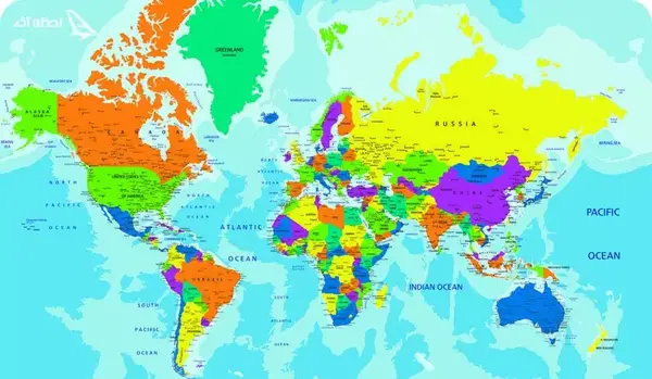 عکس تمام کشورهای کره زمین