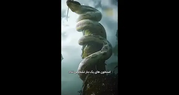 عکس بزرگترین مار توی کره زمین