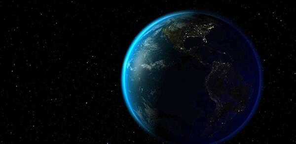 عکس کره ی زمین بدون پس زمینه