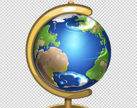 عکس انیمیشنی از کره زمین
