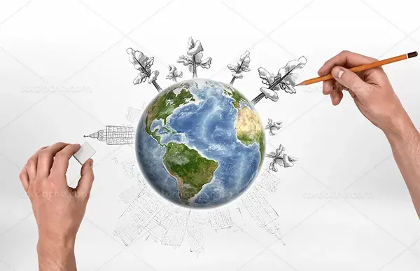 عکس از کره زمین با کیفیت بالا