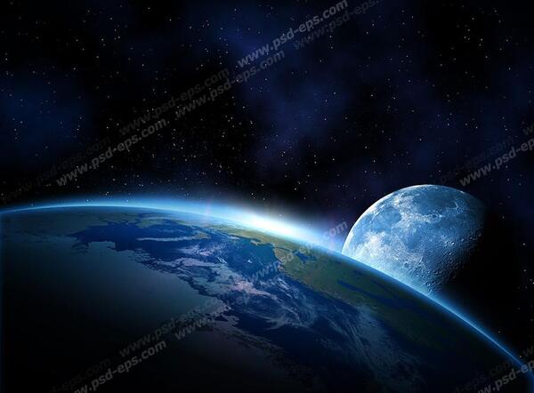 عکس زیبای کره زمین از فضا