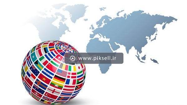 عکس نقشه کره زمین با کیفیت بالا