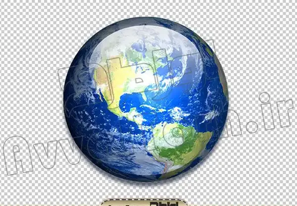 عکس نقشه کره زمین با کیفیت بالا
