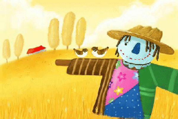 عکس کارتونی مزرعه گندم