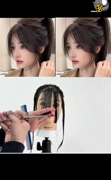 عکس مدل کوتاهی جلو مو دخترانه