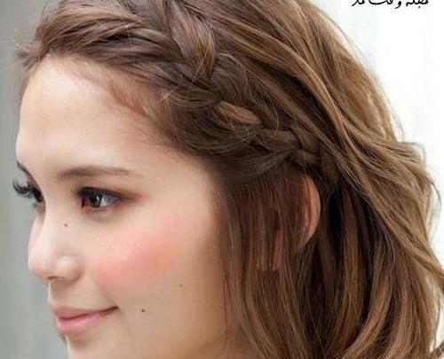 عکس مدل کوتاهی جلوی مو دخترانه